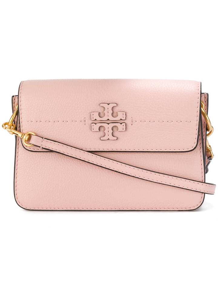 Tory Burch Mcgraw Cross-body Bag - Pink & Purple