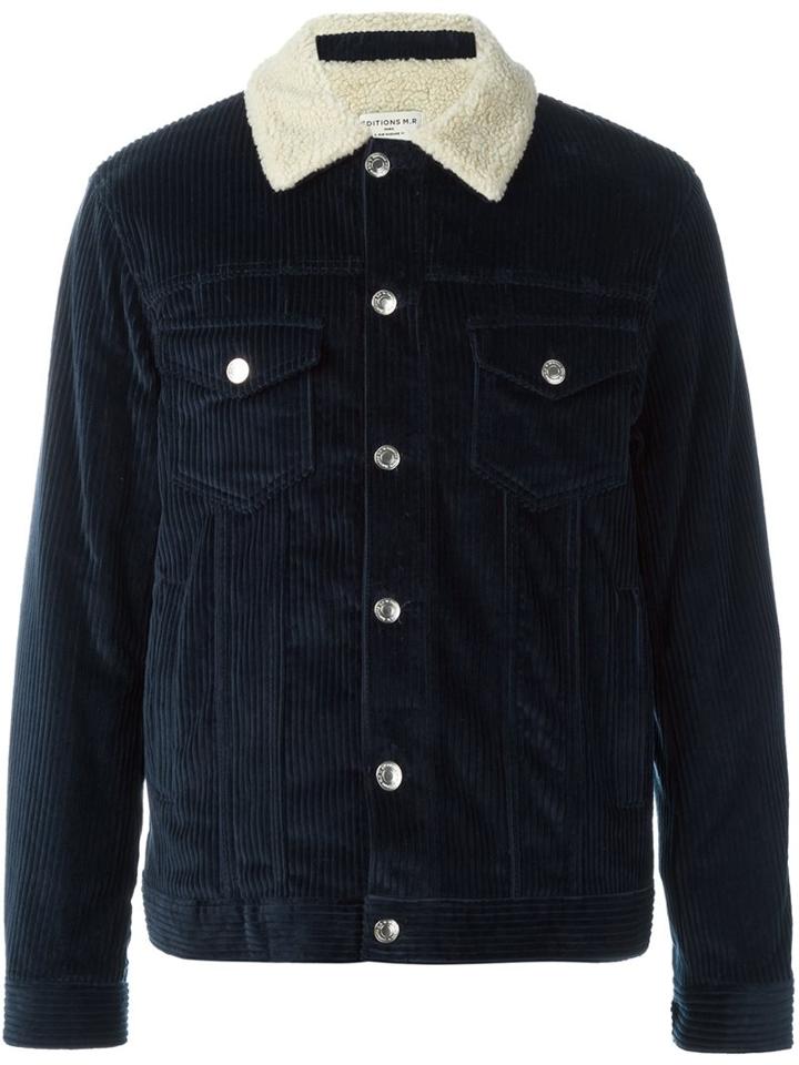 Éditions M.r Ribbed Buttoned Jacket