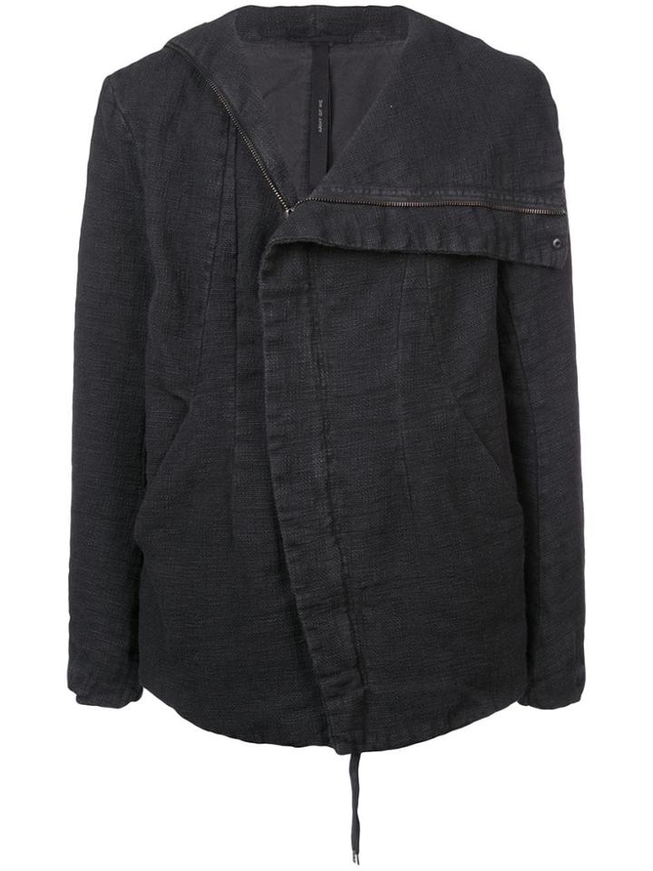 Army Of Me Oversized Collar Jacket - Grey
