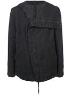 Army Of Me Oversized Collar Jacket - Grey