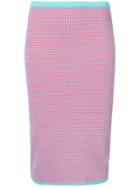 Dvf Diane Von Furstenberg Woven Midi Skirt - Pink