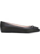 Bally Bow Detail Ballerinas