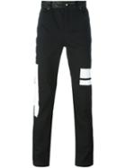 Mcq Alexander Mcqueen Patched Straight Leg Trousers