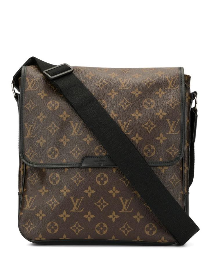 Louis Vuitton Pre-owned Monogram Macassar Bass Mm Shoulder Bag - Brown