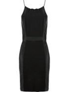 Egrey Slim Fit Dress, Women's, Size: P, Black, Leather