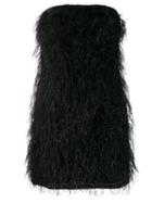 Federica Tosi Fringed Mini Dress - Black