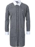 Guild Prime Extra Long Plaid Shirt, Men's, Size: 2, Black, Cotton
