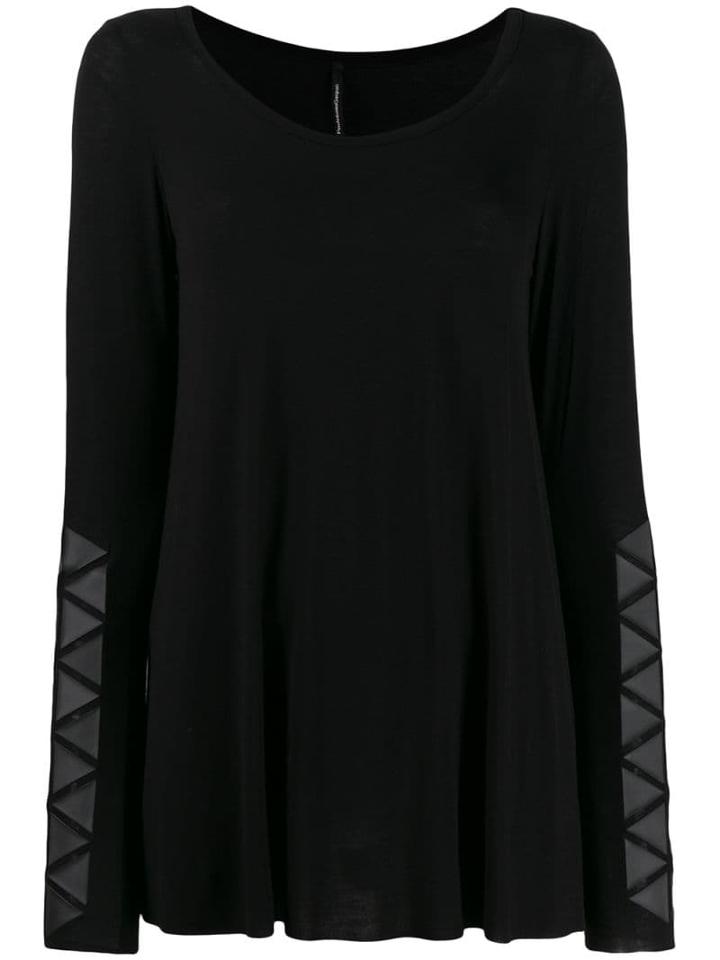 Pierantoniogaspari Loose-fit Patch Detail Jumper - Black