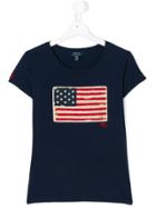 Ralph Lauren Kids Flag T-shirt - Blue