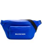 Balenciaga Everyday Logo Belt Bag - Blue