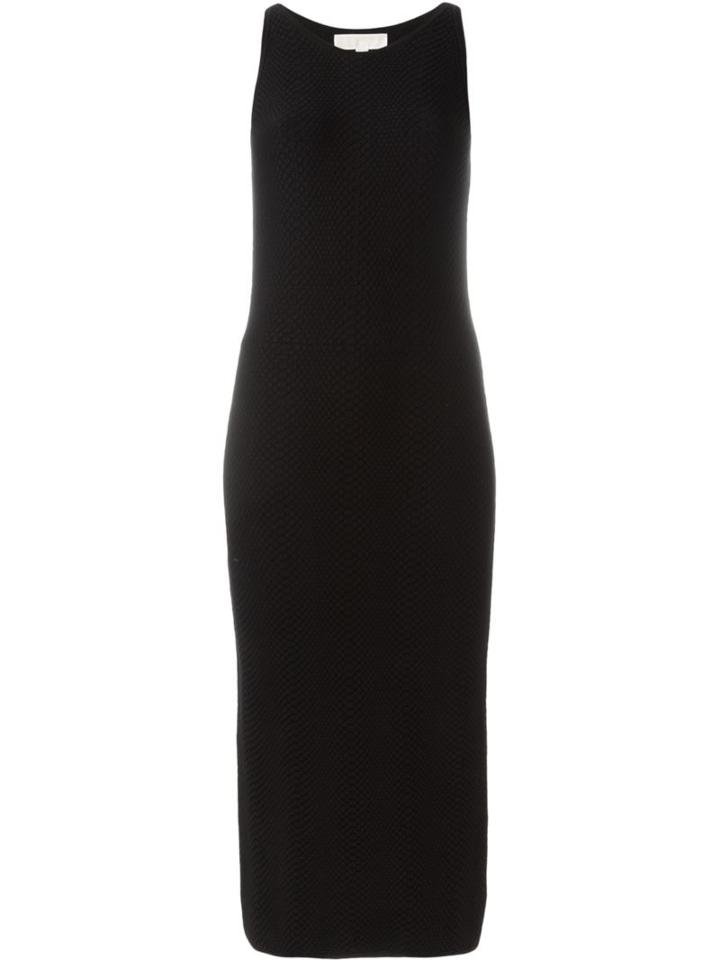 Michael Michael Kors Fitted Midi Dress