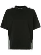 Maison Mihara Yasuhiro Combined Check T-shirt - Black