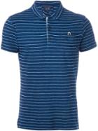Armani Jeans Striped Polo Shirt, Men's, Size: Xxxl, Blue, Cotton
