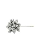 Lanvin Rose Pin, Grey