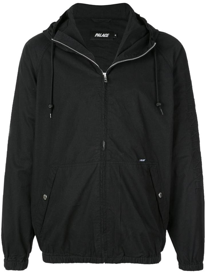 Palace Zip Hooded Jacket - Black