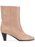 Via Roma 15 Panelled Boots - Pink & Purple