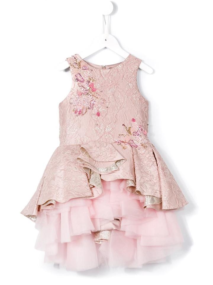 Mischka Aoki 'loves First Kiss' Dress, Girl's, Size: 12 Yrs, Pink/purple