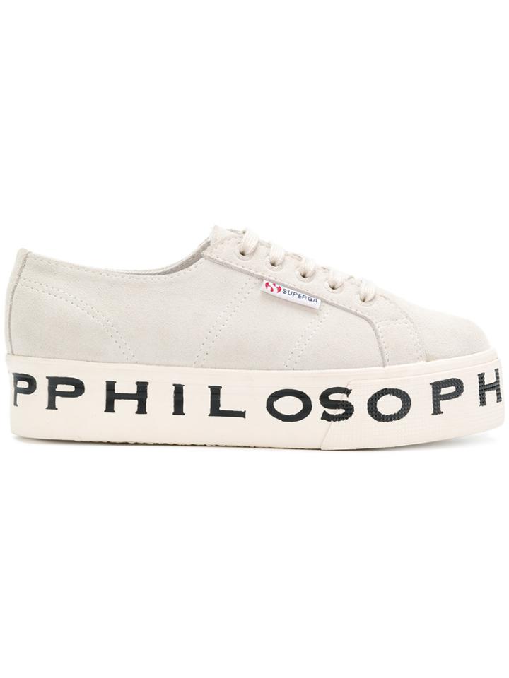 Philosophy Di Lorenzo Serafini Superga X Philosophy Sneakers - White