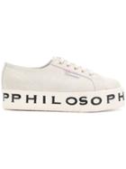 Philosophy Di Lorenzo Serafini Superga X Philosophy Sneakers - White