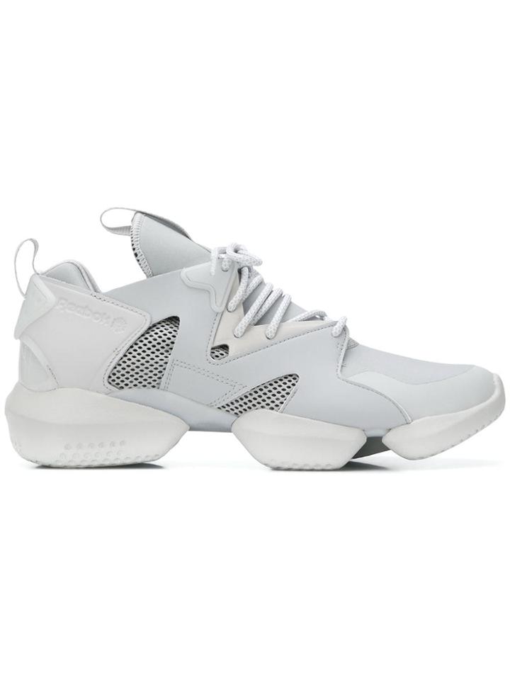 Reebok Reebok Cn3826 Grey Green Synthetic->polyamide