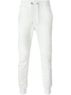 Balmain Biker Track Pants, Men's, Size: Xxl, White, Cotton