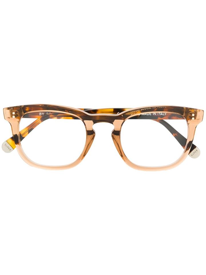 Retrosuperfuture Super By Retrosuperfuture Numero 57 Glasses - Brown