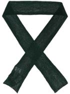 Missoni Metallic Knitted Scarf, Women's, Green, Polyester/cupro/viscose