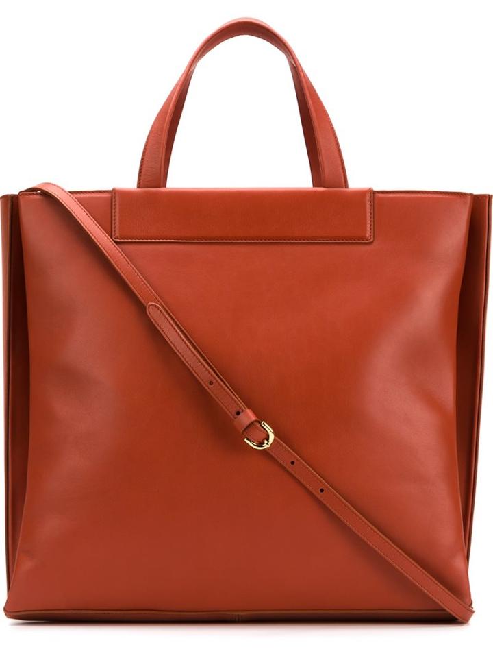 Derek Lam Large Tote Bag, Women's, Red
