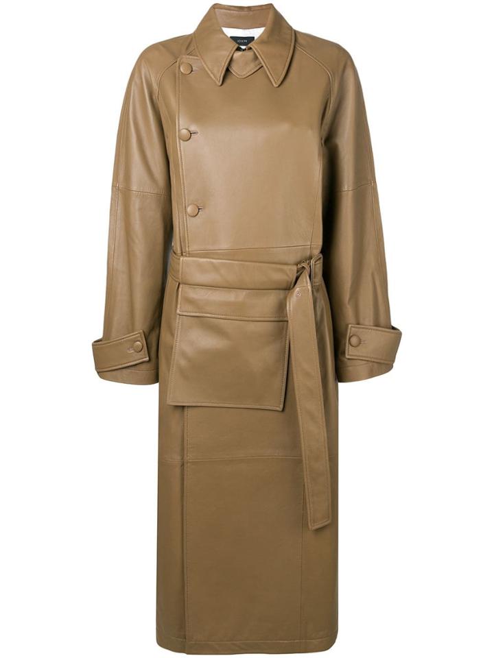 Joseph Trench Coat - Brown