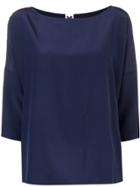 M Missoni Three-quarter Length Sleeve Top - Blue