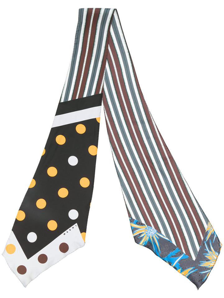 Marni Multi Print Scarf - Multicolour