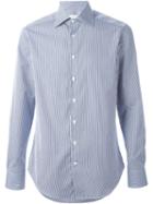 Etro Striped Spread Collar Shirt