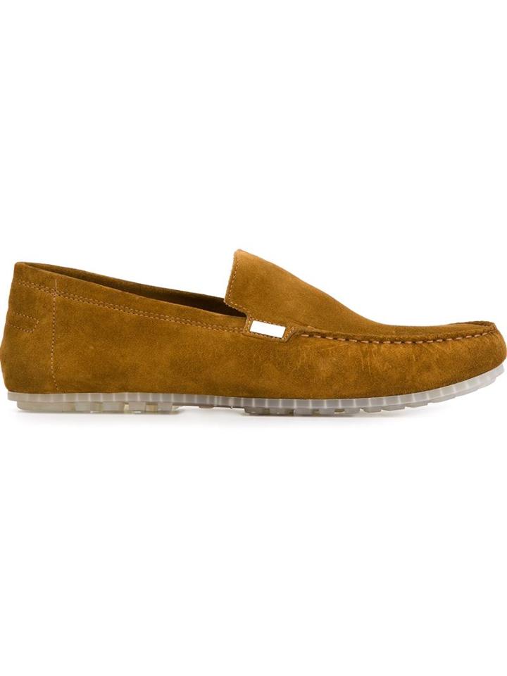 Kenzo Angelo Loafers, Men's, Size: 40, Brown, Leather/rubber