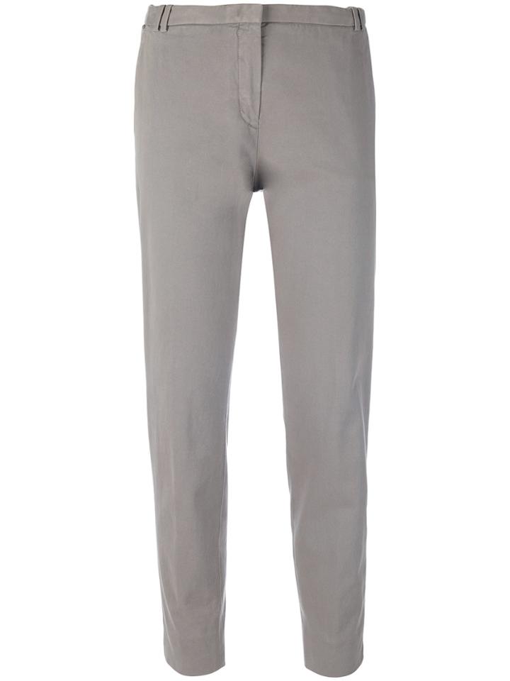 Fabiana Filippi Slim Fit Trousers - Grey