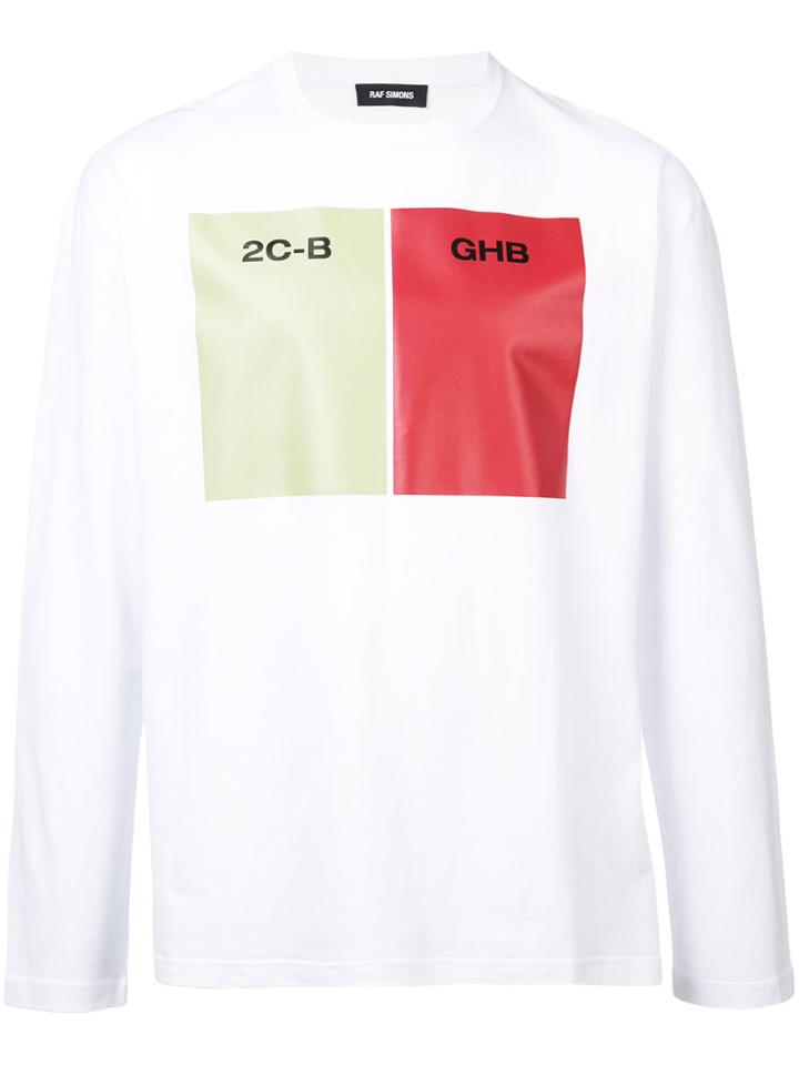 Raf Simons 2c-b Ghb T-shirt - White