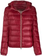 Herno Zip-front Padded Jacket - Red