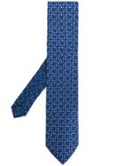 Etro Arrow Jacquard Tie - Blue
