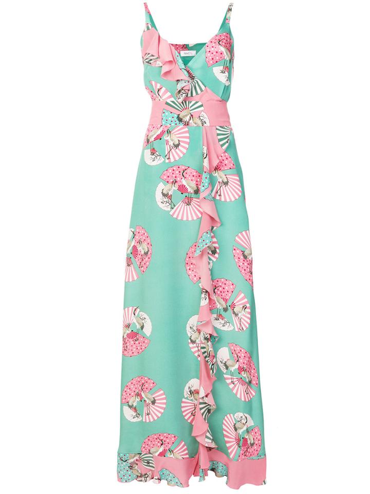 Racil Printed Design Flared Dress - Multicolour