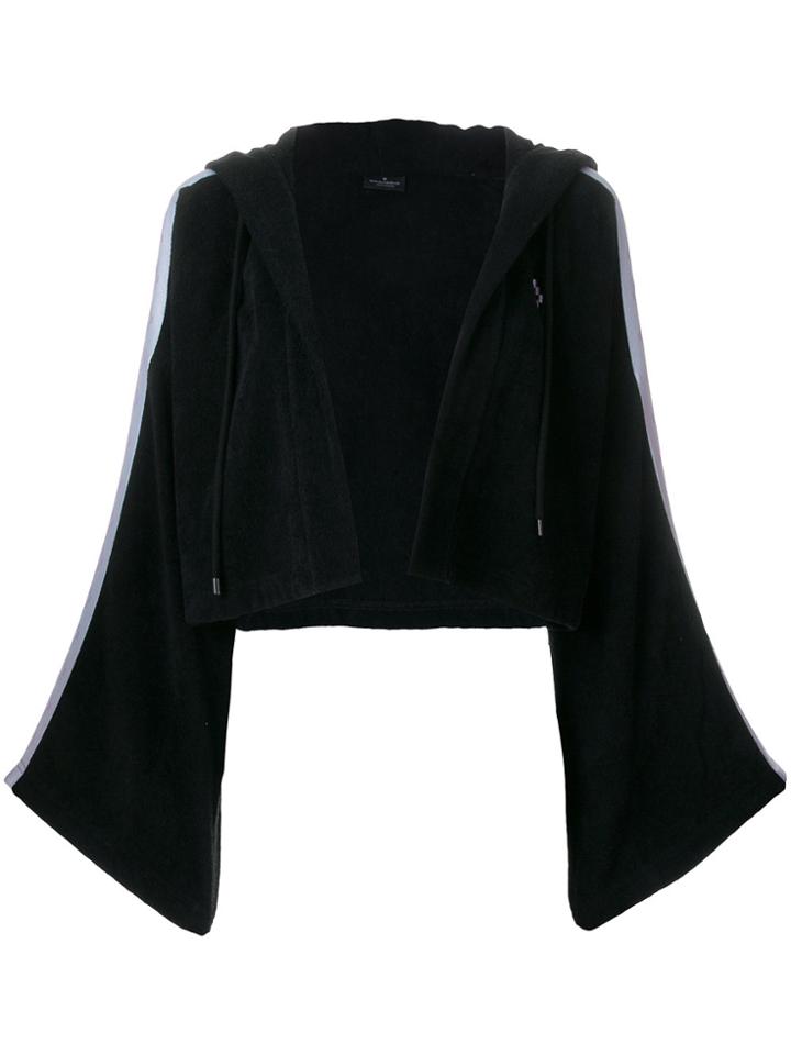 Marcelo Burlon County Of Milan Logo Kimono Jacket - Black