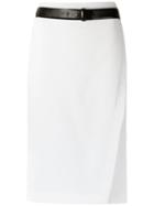 Olympiah - Pencil Skirt - Women - Cotton/polyester - 40, White, Cotton/polyester
