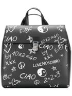 Love Moschino Square Backpack - Black