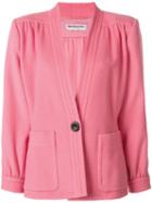 Yves Saint Laurent Pre-owned Single Breasted Jacket - Pink