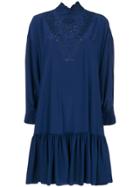 Fendi Long-sleeve Dress - Blue