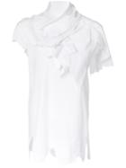 Aganovich Flinstone T-shirt, Women's, Size: 38, White, Cotton