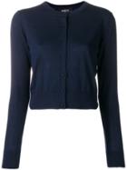 Paule Ka Button Cropped Cardigan - Blue