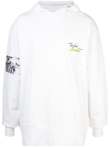 Tony Hawk Signature Line Photo Print Hoodie - White