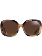 Burberry Square Frame Sunglasses - Neutrals