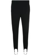H Beauty & Youth Stirrup Trousers - Black