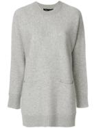 Proenza Schouler Classic Knitted Sweater - Grey