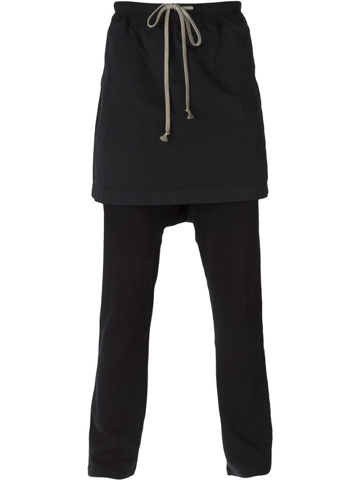 Rick Owens Drkshdw Apron Track Pants